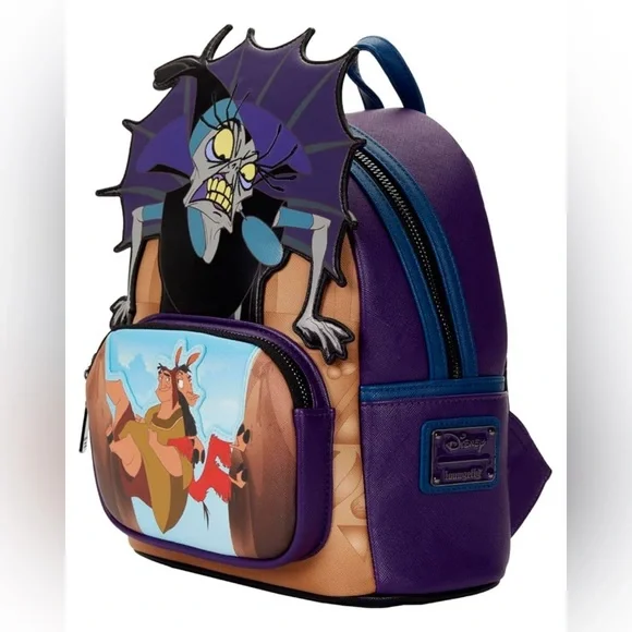 Loungefly Disney Villains Scene YZMA Mini Backpack - Picture 2 of 5